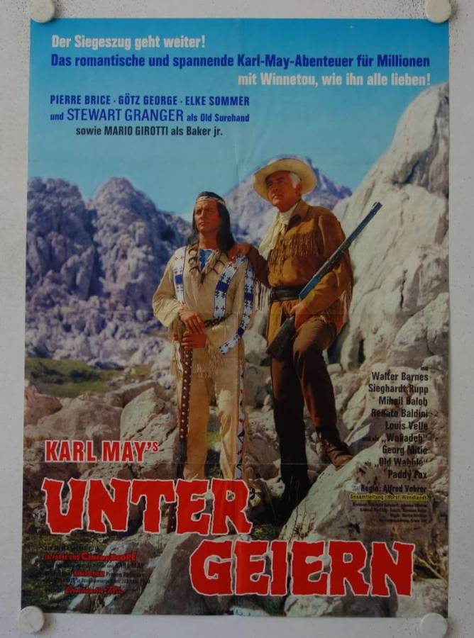 Winnetou - Frontier Hellcat re-release german movie poster